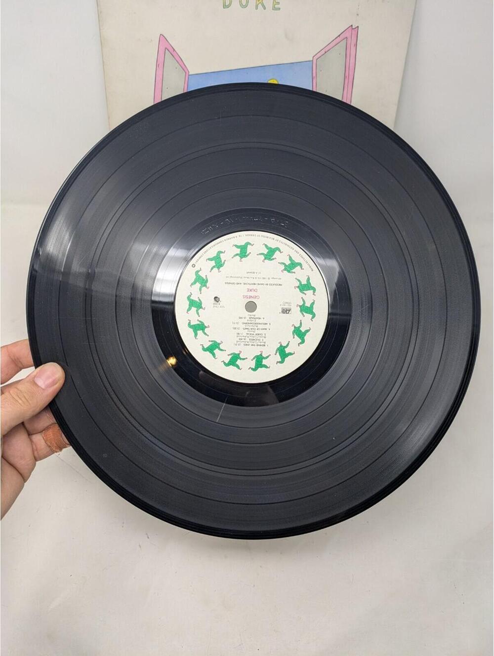 Genesis Duke Vinyl LP 1980 Atlantic SD 16014 Vinyl Cleaned & Tested - Picture 2 of 6